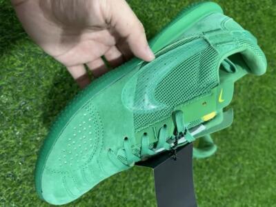 Nike Street Gato IC Low-Tops Football Shoes - Green/Green/Green