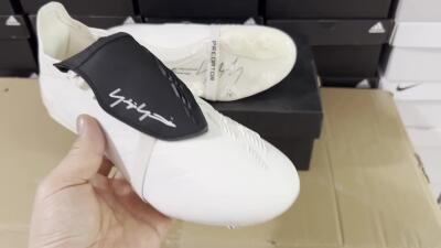 Adidas Predator Elite Foldover Tongue FG Low-Tops Football Boots - Beige/White/Black