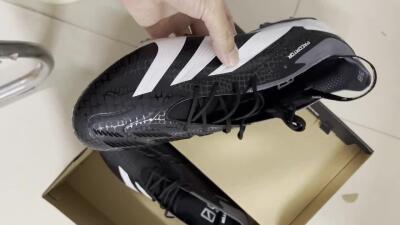 Adidas Predator Elite Foldover Tongue FG Low-Tops Football Boots - Blue/White/Silver