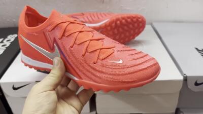 Nike Phantom GX 2 Elite TF Low-Tops Football Shoes - Red/Blue/Silver